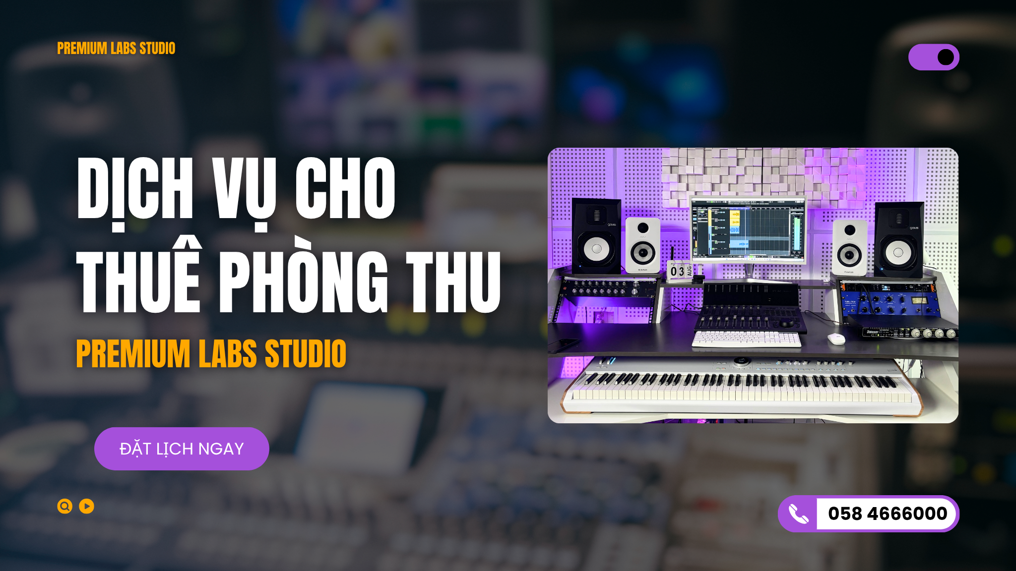Cho Thuê Phòng Thu