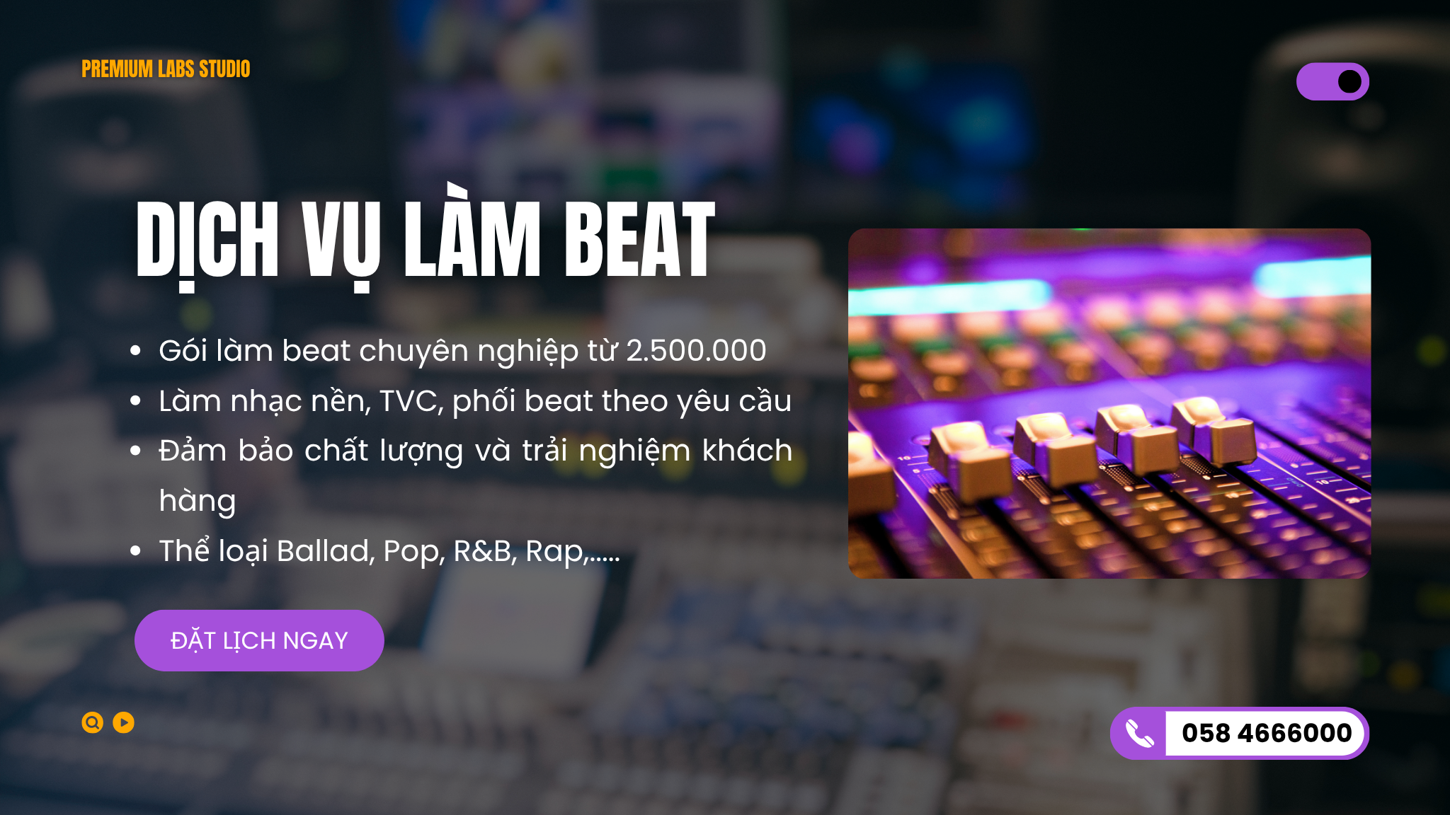 Dịch vụ làm Beat